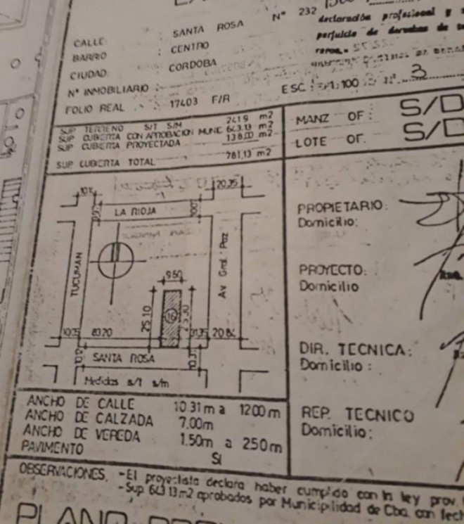 EXCELENTE PROPIEDAD. LOCAL Y 3 PISOS CONSTRUIDOS