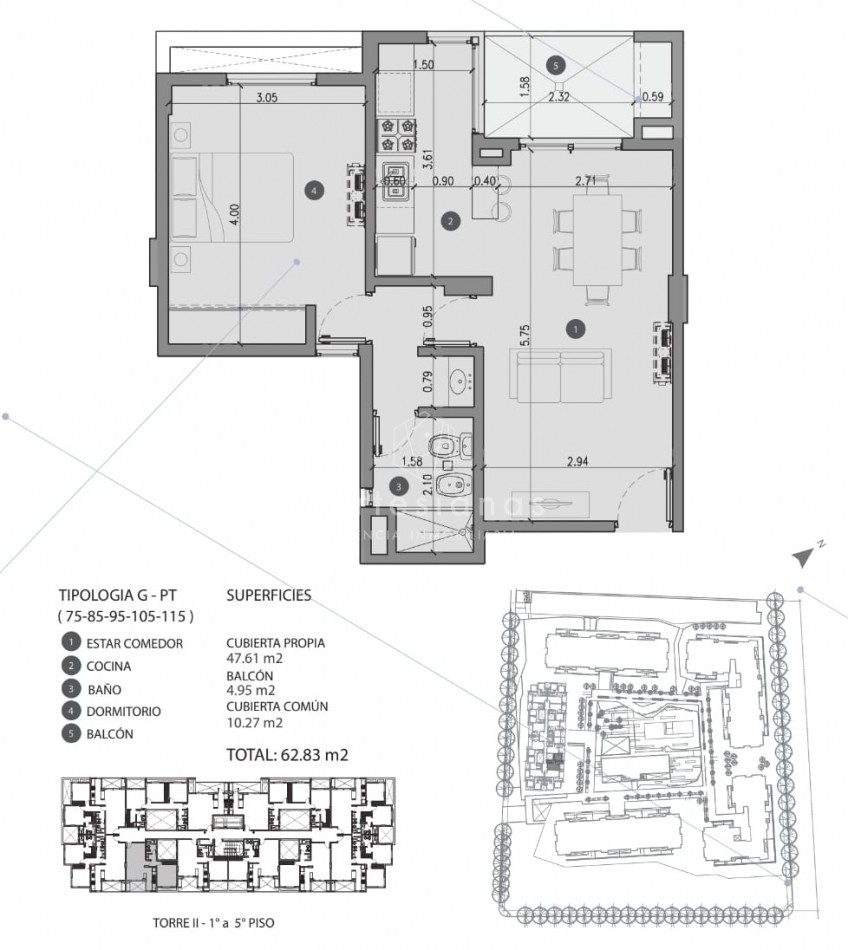 DEPTO 1 DORM. COMPLEJO CERRADO ENTREGA Y CUOTAS!