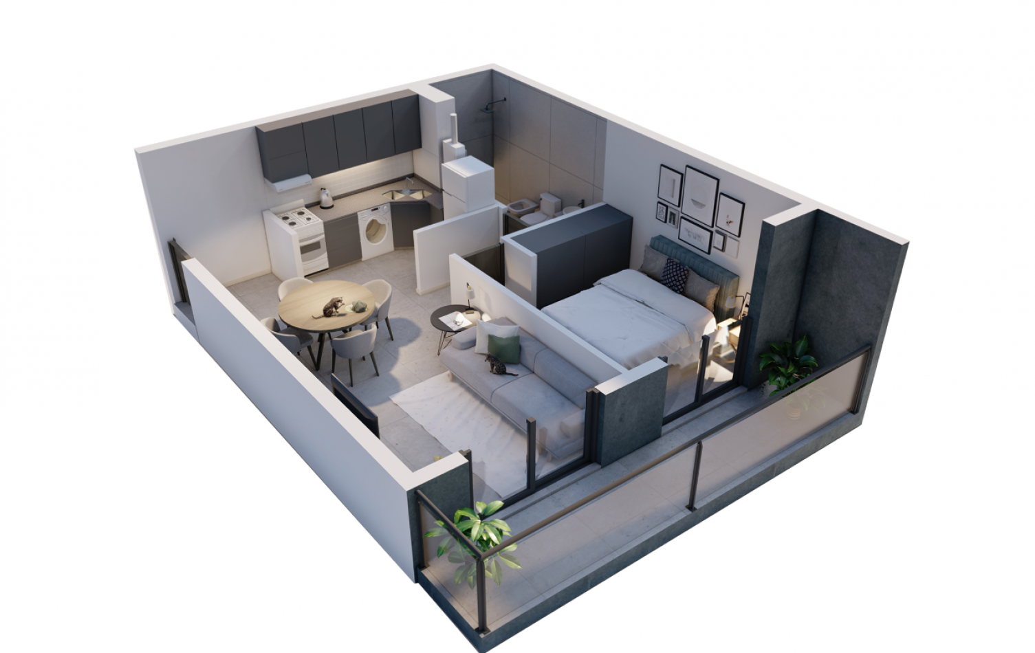 INVERSION EN POZO DEPTO 1 DORM ZONA CENTRICA | FINANCIACION ENTREGA Y CTAS FIJAS