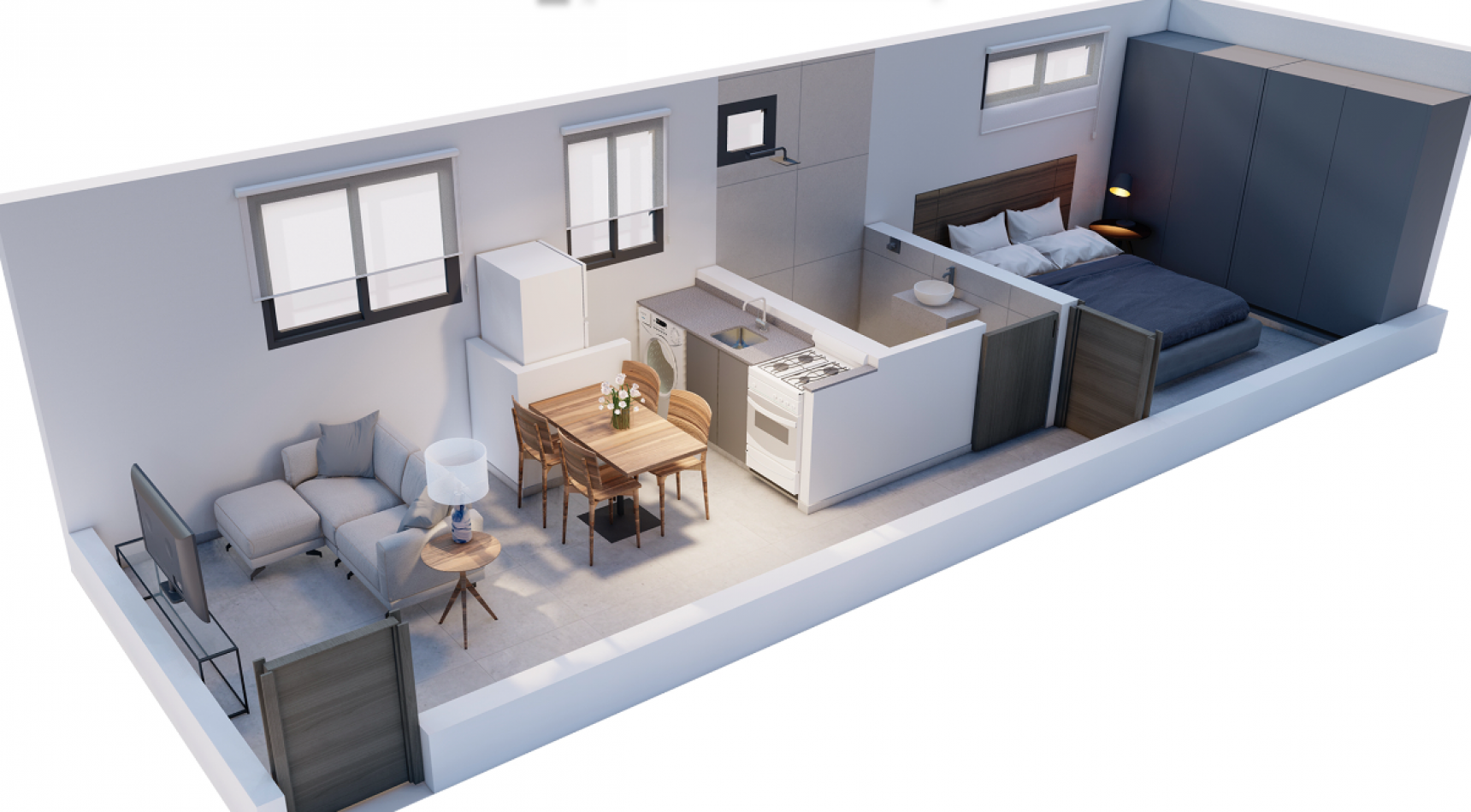 INVERSION EN POZO DEPTO 1 DORM ZONA CENTRICA | FINANCIACION ENTREGA Y CTAS FIJAS