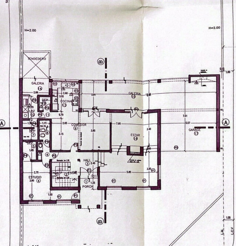 CASA 4 DORM + DEP DE SERV Y UNA SUP TOTAL 1000 M2 ARGUELLO | ZONA NORTE
