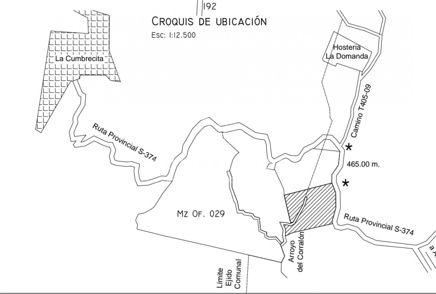 INCREIBLE FRACCION DE 22,5 HECTAREAS A 5 MINUTOS DE LA CUMBRECITA - VILLA BERNA.