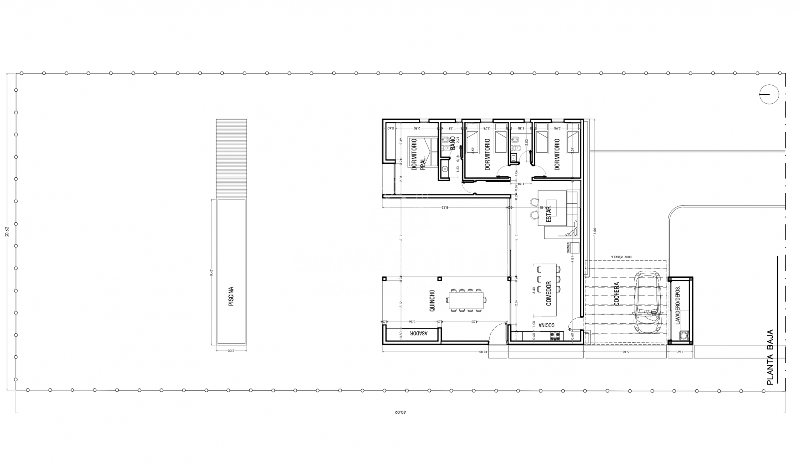 COUNTRY PUERTO DEL AGUILA CASA DE 3 DORM + PILETA 