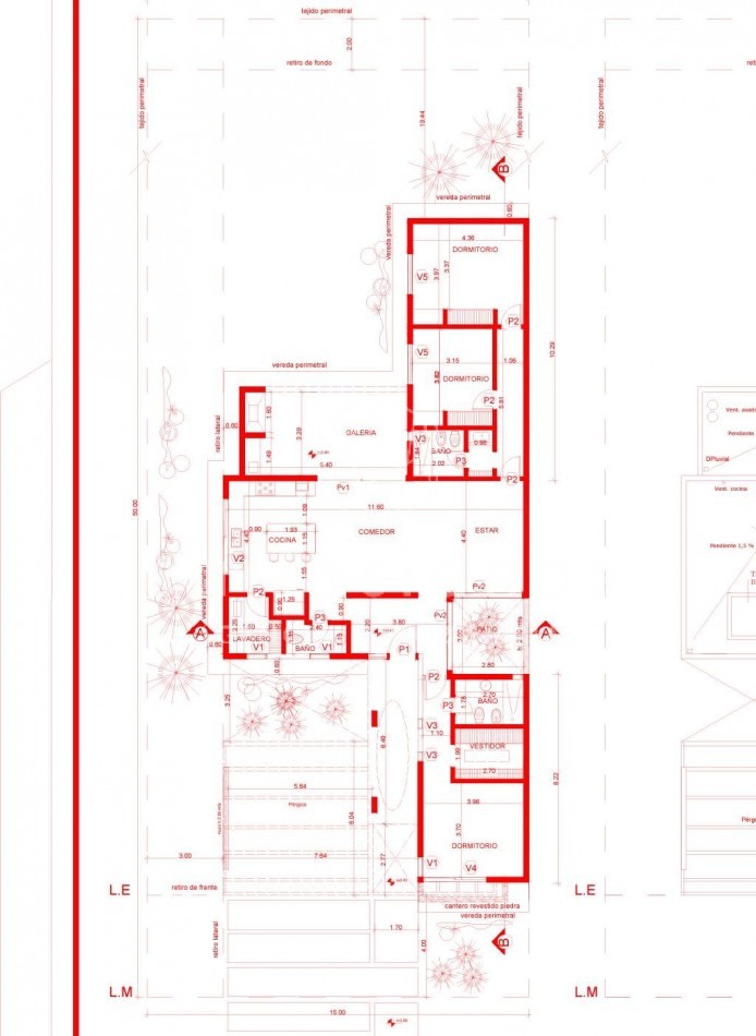 BARRIO PRIVADO LAS CAÑITAS CASA DE DISEÑO 3 DORM