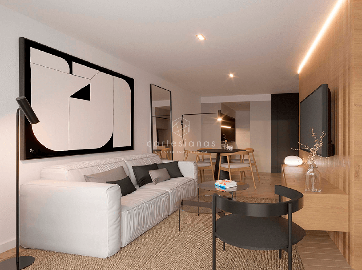 NUEVA CORDOBA DEPTO 2 DORM C/BALCON TERRAZA + 2 BAÑOS COMPLETOS