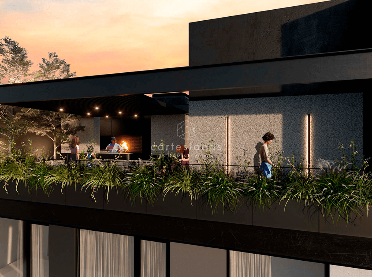 NUEVA CORDOBA DEPTO 2 DORM C/BALCON TERRAZA + 2 BAÑOS COMPLETOS