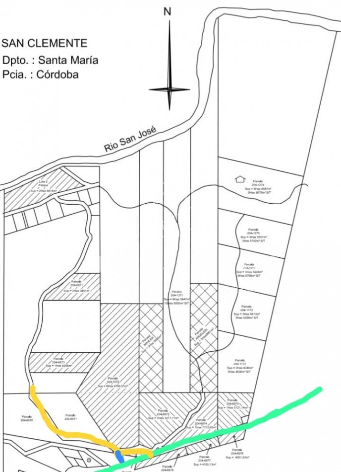 SAN CLEMENTE 9 HECTAREAS C/ SERVICIOS EN VENTA | CORDOBA
