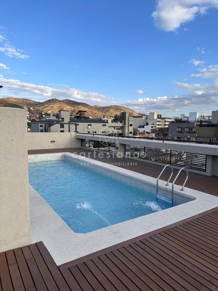 TU DEPTO DE 1 DORM EN PLENO CENTRO DE CARLOS PAZ| C/COCHERA| PILETA| GYM| QUINCHO