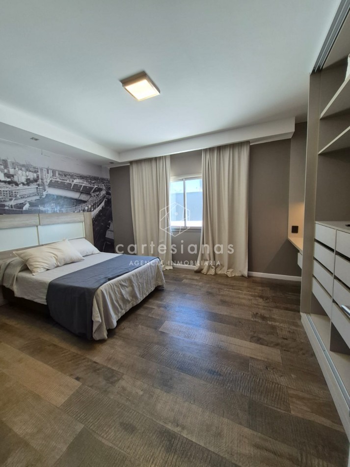 CINCO LOMAS. ALQUILER AMOBLADO ANUAL. CASA DE 3 DORM/ESCRIT/GYM/PILETA